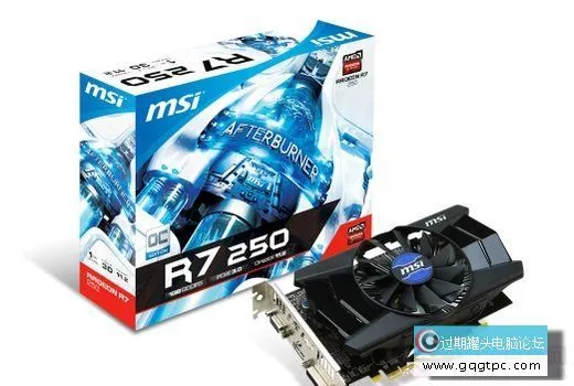 微星R7 250 1GD5 OC显卡