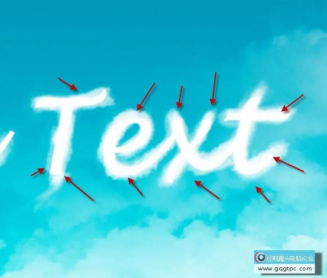 Photoshop如何制作云朵字？Photoshop制作清新
洁白的云朵字教程