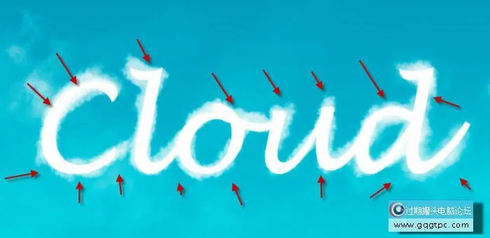 Photoshop如何制作云朵字？Photoshop制作清新
洁白的云朵字教程