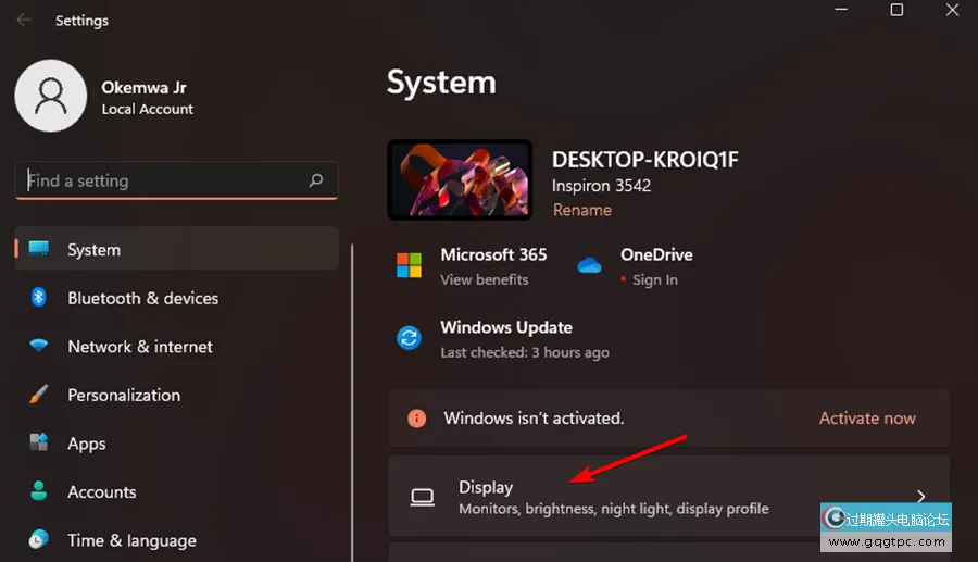 自动HDR在Win11系统中不起作用