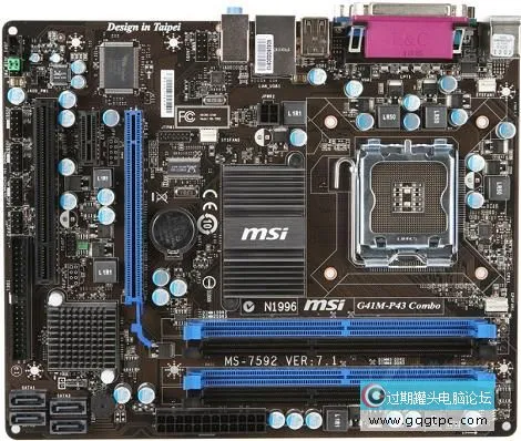 微星G41M-P43 Combo主板