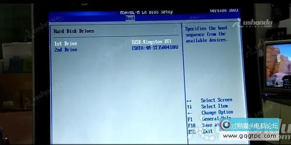bios设置从u盘启动电脑