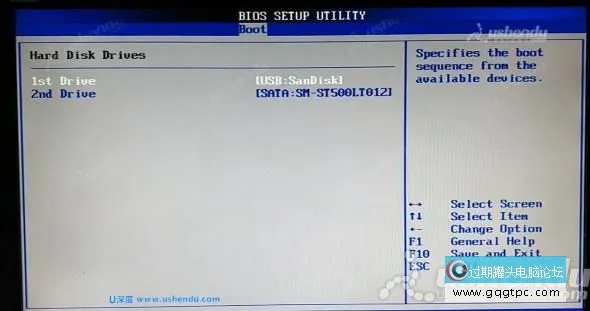 bios设置从u盘启动电脑