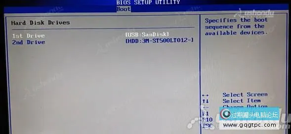 bios设置从u盘启动电脑