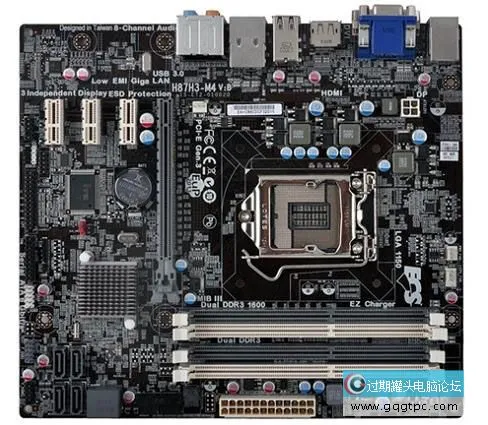 精英H87H3-M4主板